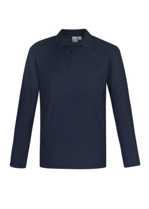 Mens Crew Polo Long Sleeve