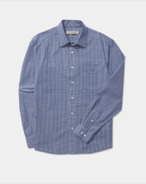 Classic Shirt - Navy/White