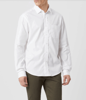 Collins Oxford Shirt - White