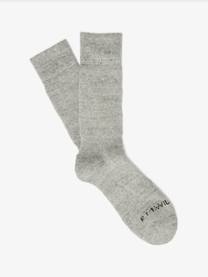 Augusta Sock - Grey Marle