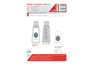 QLD Police - Hand sanitiser