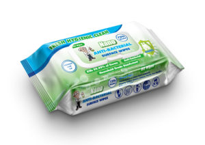 Nano wipes pouch - 80 pack