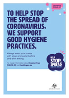 Good hygiene practices poster - For Businesses