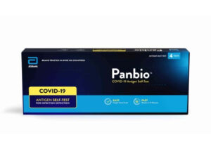PANBIO Self-test COVID-19 Rapid Antigen Box of 4 tests